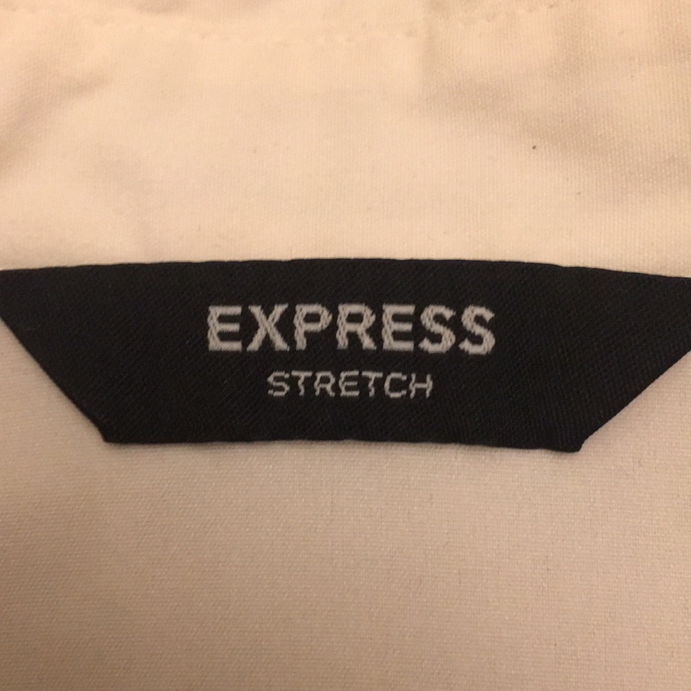 Express Button Up Cream Size 11/12 - image 2